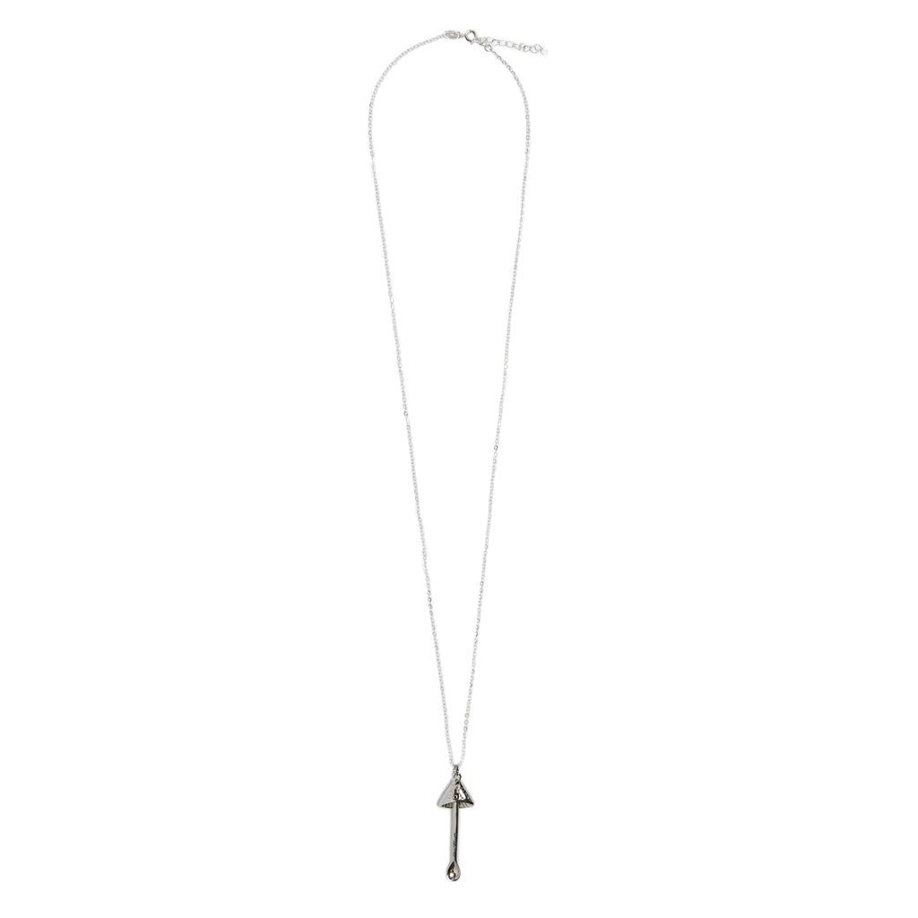 Mushroom Pendant - Silver