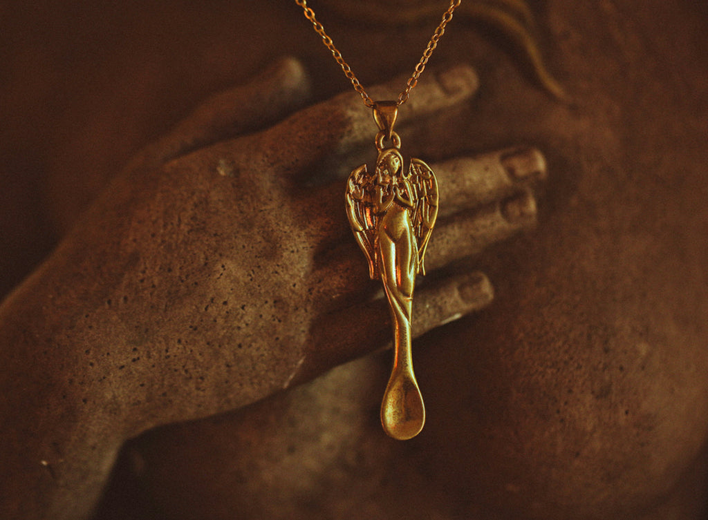Angel Pendant (Gold)